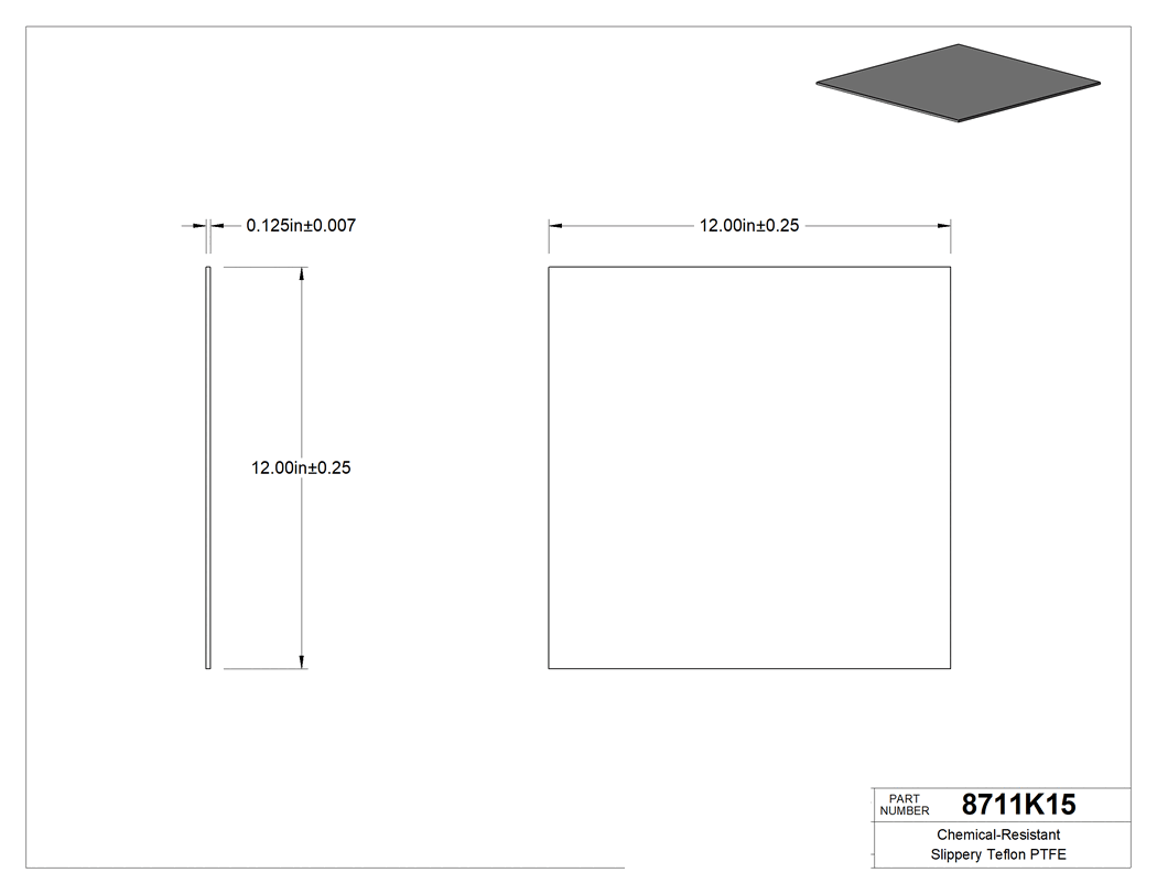 Technical drawing - 8711K15